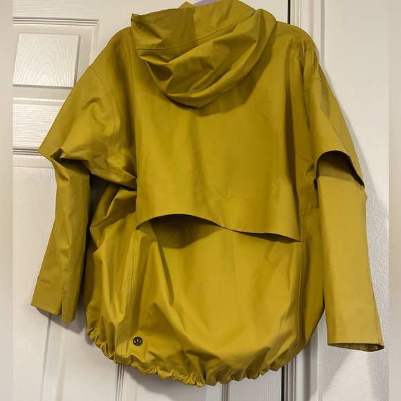 Lululemon Hooded Into the Drizzle 1/2 Zip Rain Parachute Jacket Size XS/S - Picture 5 of 11